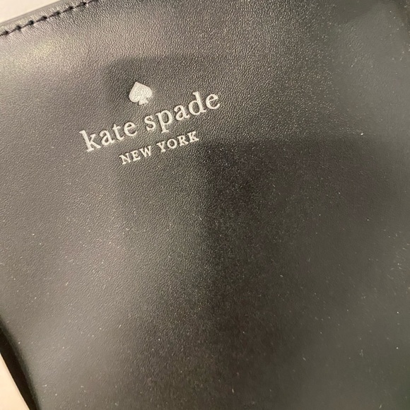 KATE ♠️ SPADE Lali tote in black with adorable tie on🍉🍉 - Picture 2 of 13